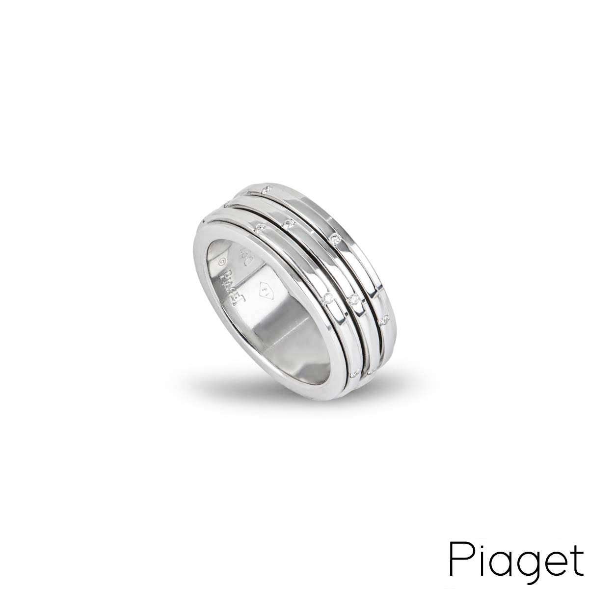 Piaget White Gold Diamond Set Possession Ring G34PO455